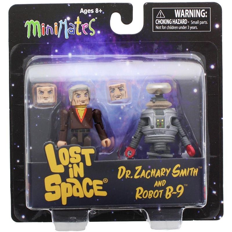 Diamond Comic Distributors, Inc. Lost in Space Dr. Smith and B9 Robot 2-Pack Minimates Figure