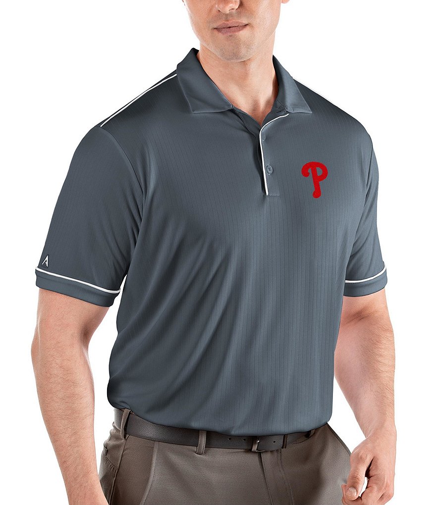 Antigua MLB National League Salute Short-Sleeve Polo Shirt