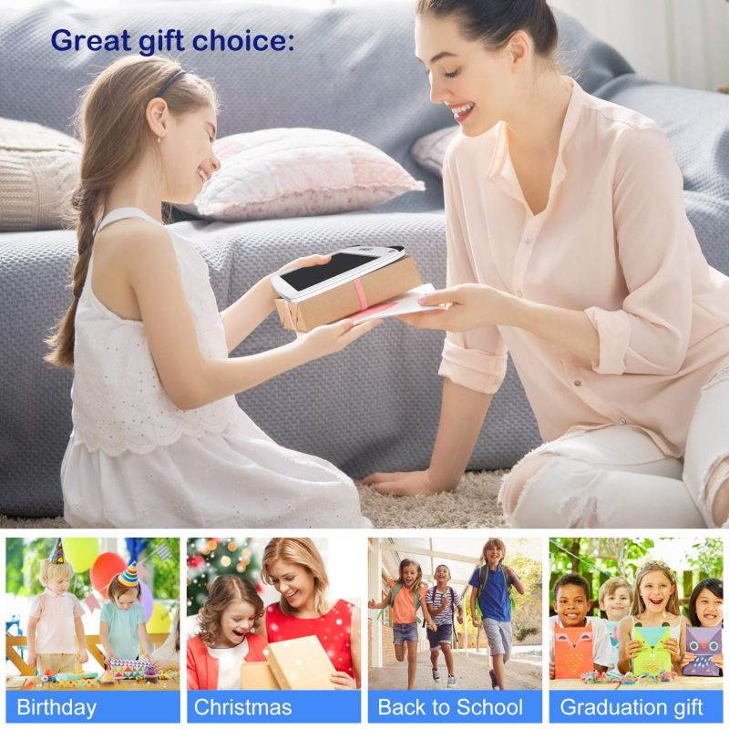 LCD Writing Tablet Colorful Screen, Ohuhu 9" Electronic Drawing Board, Doodle Board, LCD Digital Handwriting Pad Gifts for Kids Children at Home and School, Scribble and Play Learning Boards Ages 3+