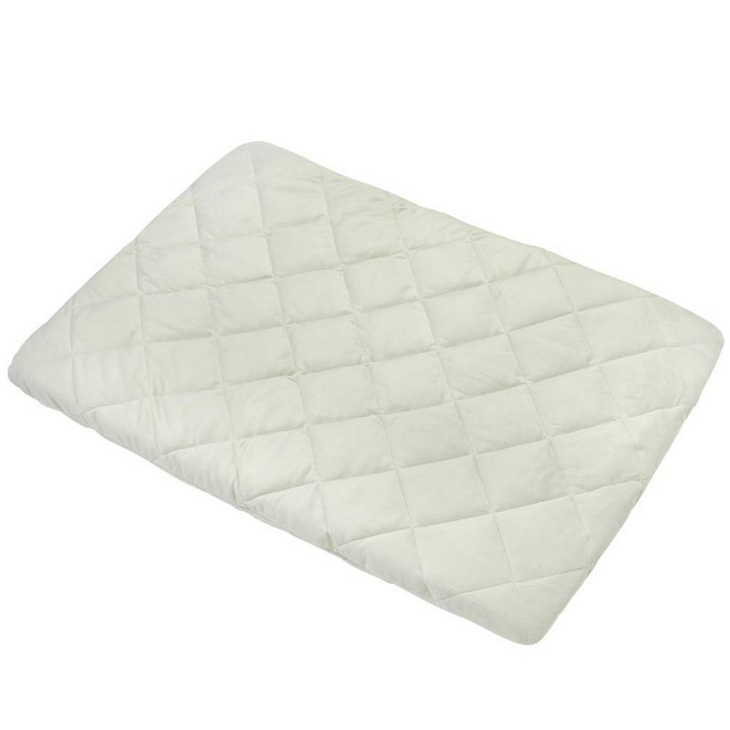 Carter's Quilted Plush Velboa Playard Sheet - Sage
