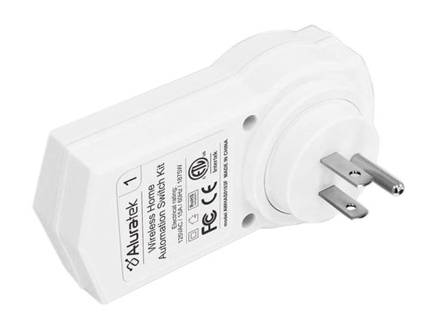 Aluratek AWHAS0103F Wireless Home Automation Switch Kit