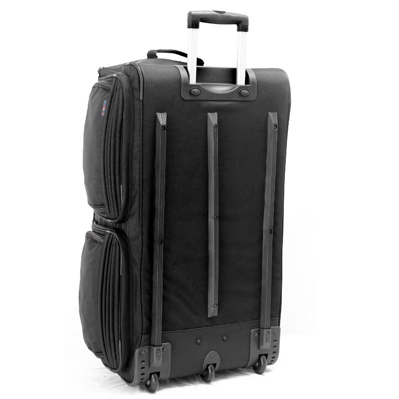 J World Brighton Rolling Duffel Bag - Black
