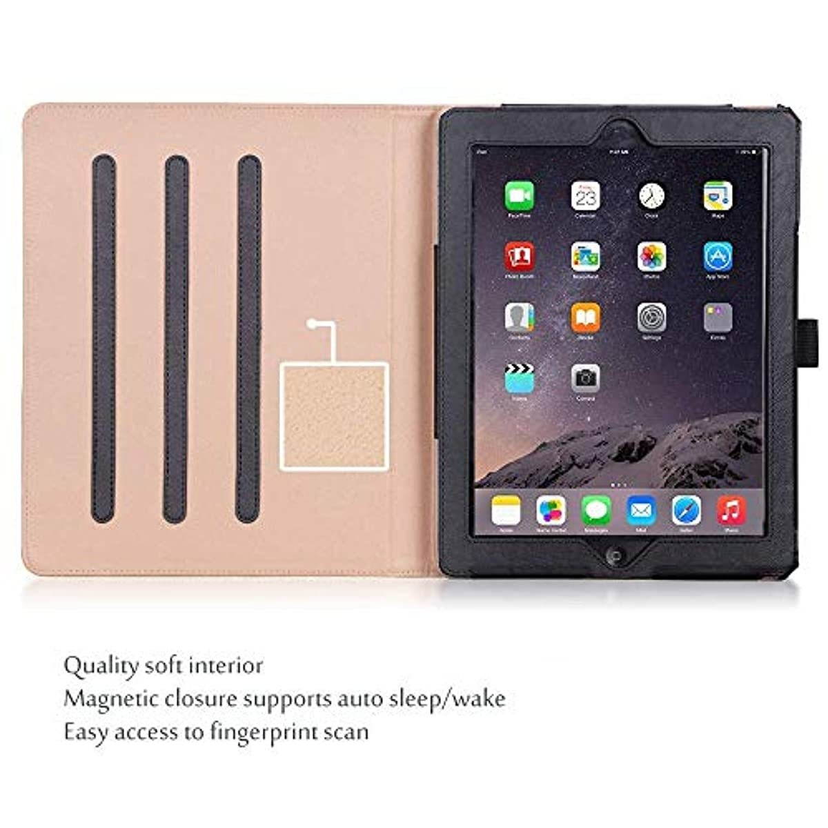 ProCase iPad 2 3 4 Slim Case (Old Model) Bundle with Stand Folio iPad 2 3 4 Case (Old Model)