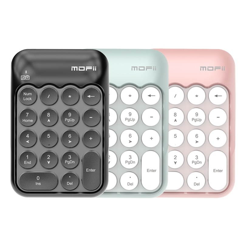 Mofii x910 2.4G Mini Wireless Number Keyboard, English Version