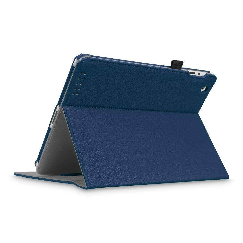Fintie iPad 2/3/4 Case [Corner Protection] - [Multi-Angle Viewing] Folio Smart Stand Cover with Pocket, Auto Sleep/Wake for Apple iPad 2, iPad 3 & iPad 4th Gen with Retina Display, Navy
