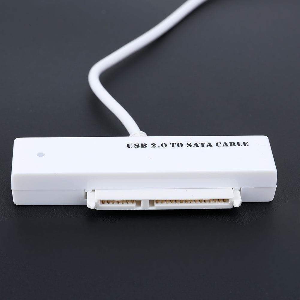 480Mbps USB 2.0 to SATA 15+7 Pin Connector Adapter Cable for 2.5 inch SATA HDD Mobile Enclosure Notebook HDD Hard Drive