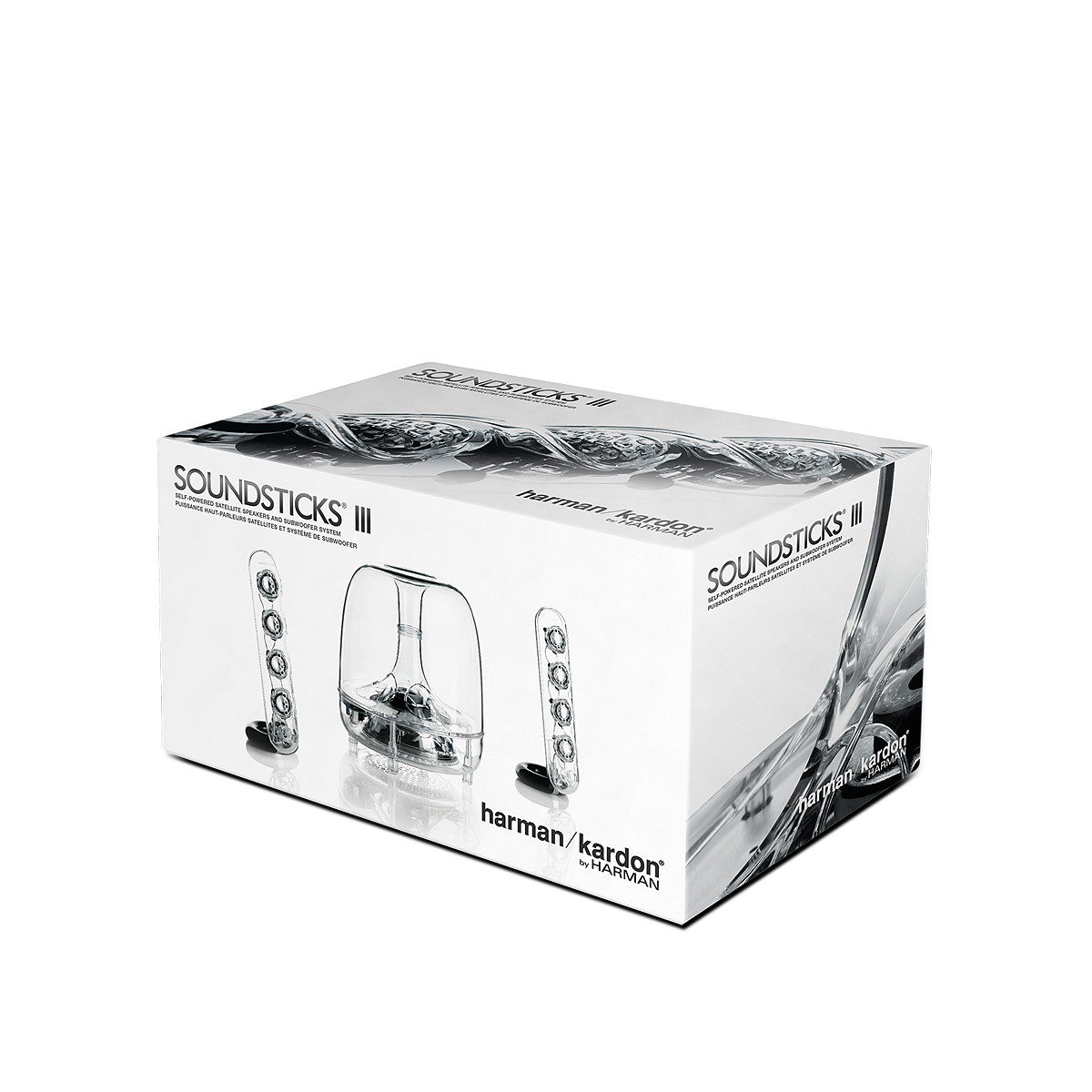 Harman Kardon Soundsticks III 2.1 Channel Multimedia Speaker System with Subwoofer