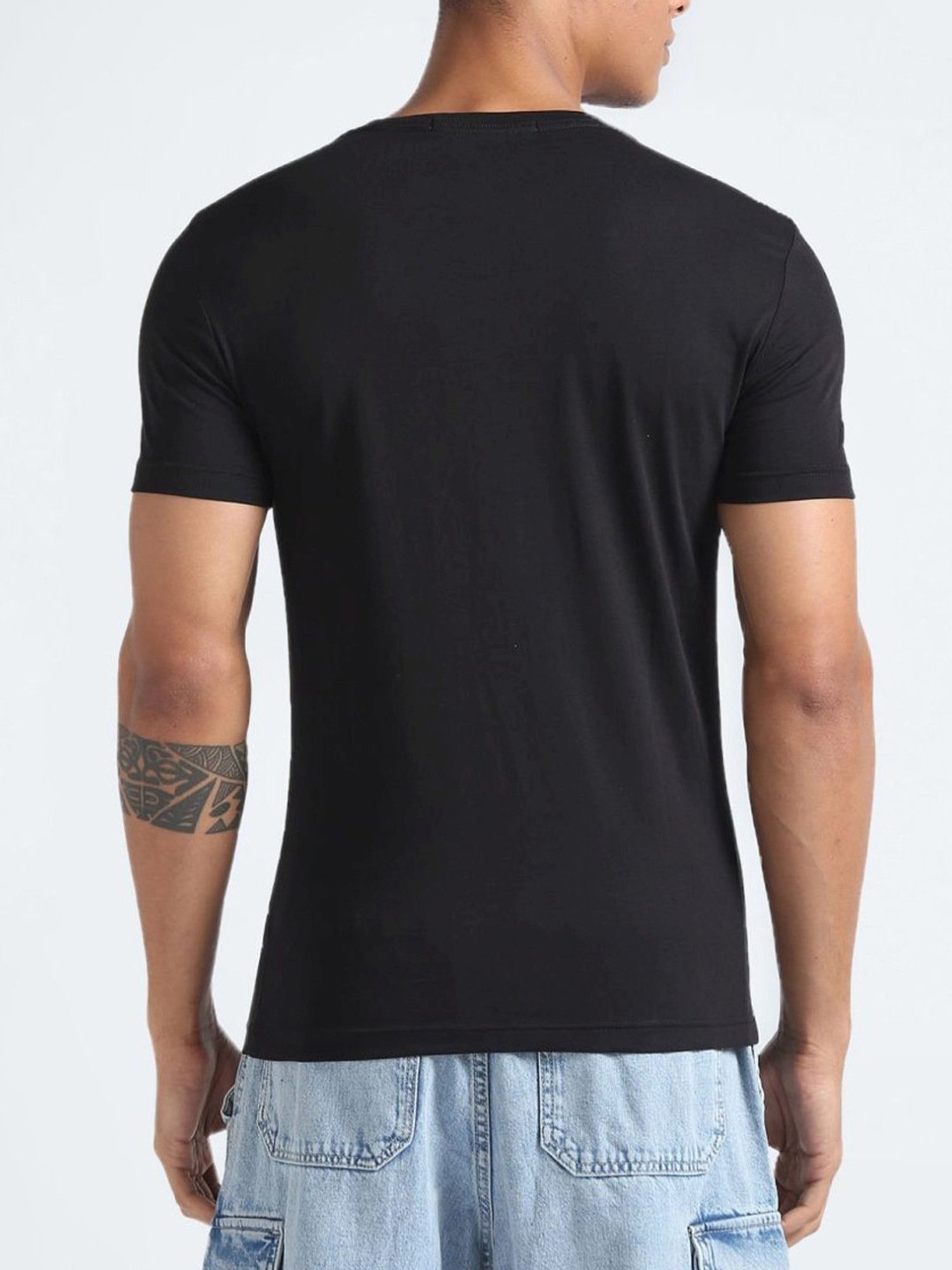 Calvin klein Jeans Black Slim Fit T-Shirt