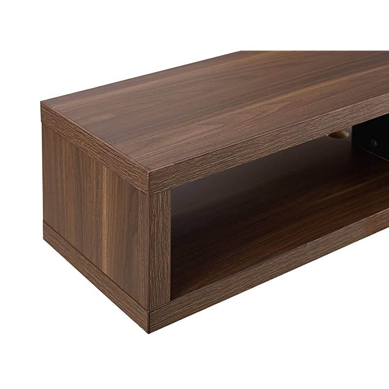 Floating TV Console, 48", Columbian Walnut