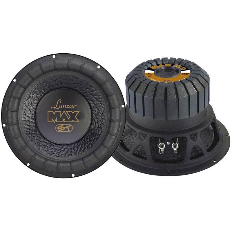 NEW LANZAR MAX12D 12" 1000W Car Audio Subwoofer Power Sub Woofer DVC 4 Ohm
