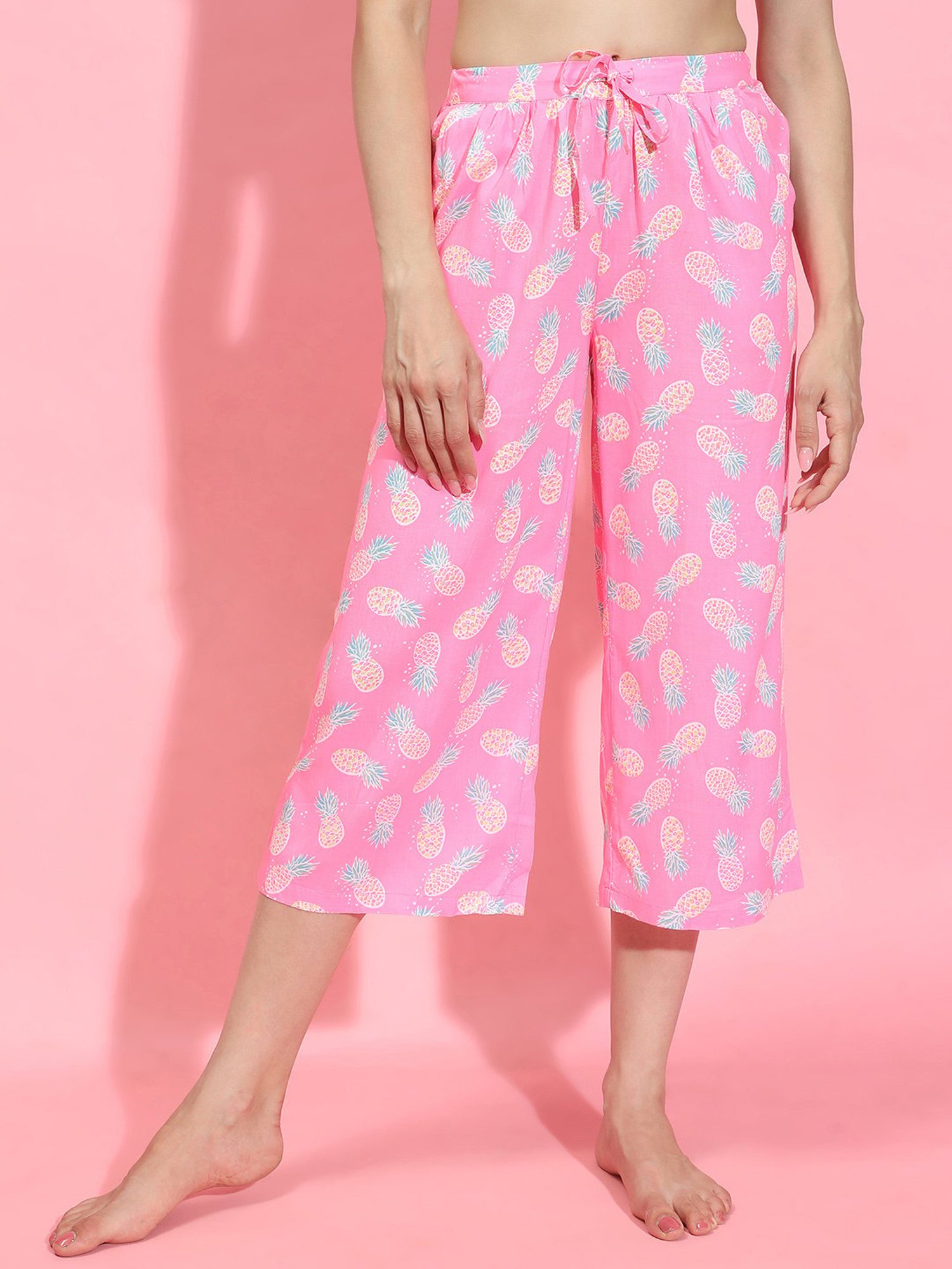 Oxolloxo Pink Printed Pyjamas