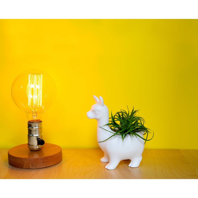 Lloyd the Llama Decorative Vase White