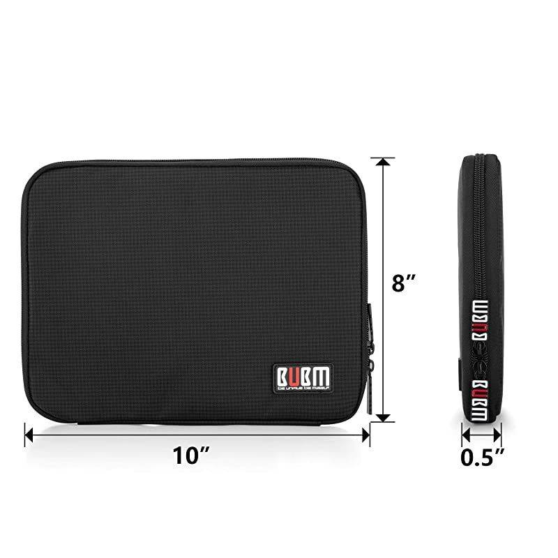 Travel Cable Organizer Universal Electronics Accessories Storage Bag for Cord Earphone USB Flash Drive Memory Card and More Lightweight and CompactBlack