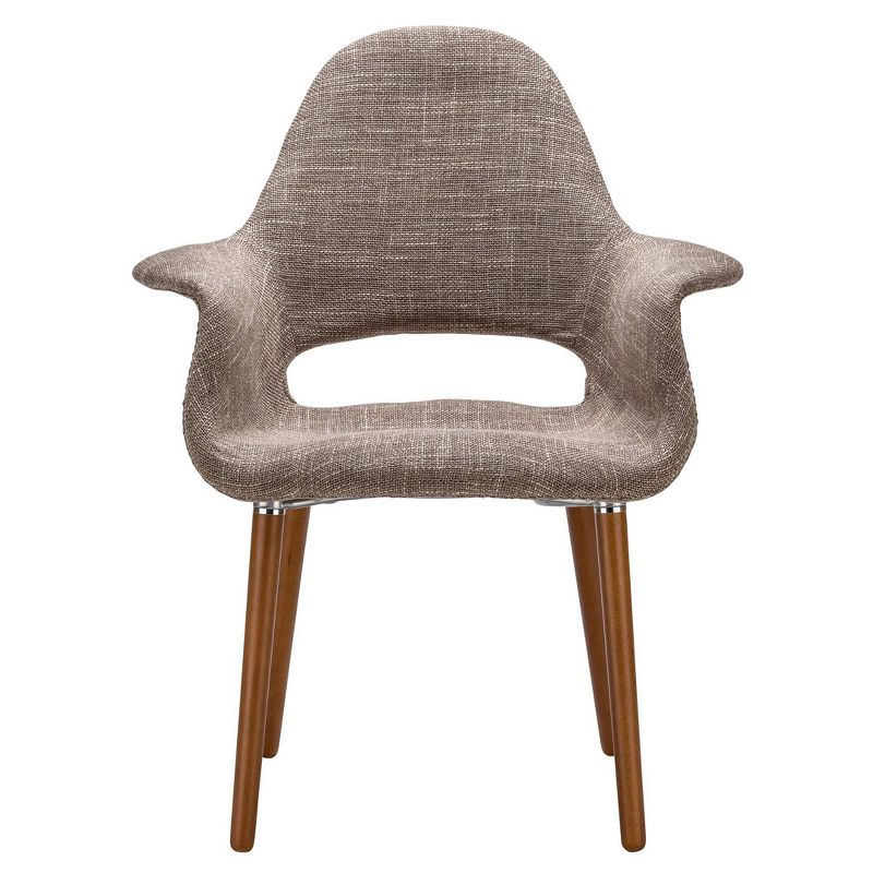 Jonathan Mid Century Dining Chair Taupe - Poly & Bark