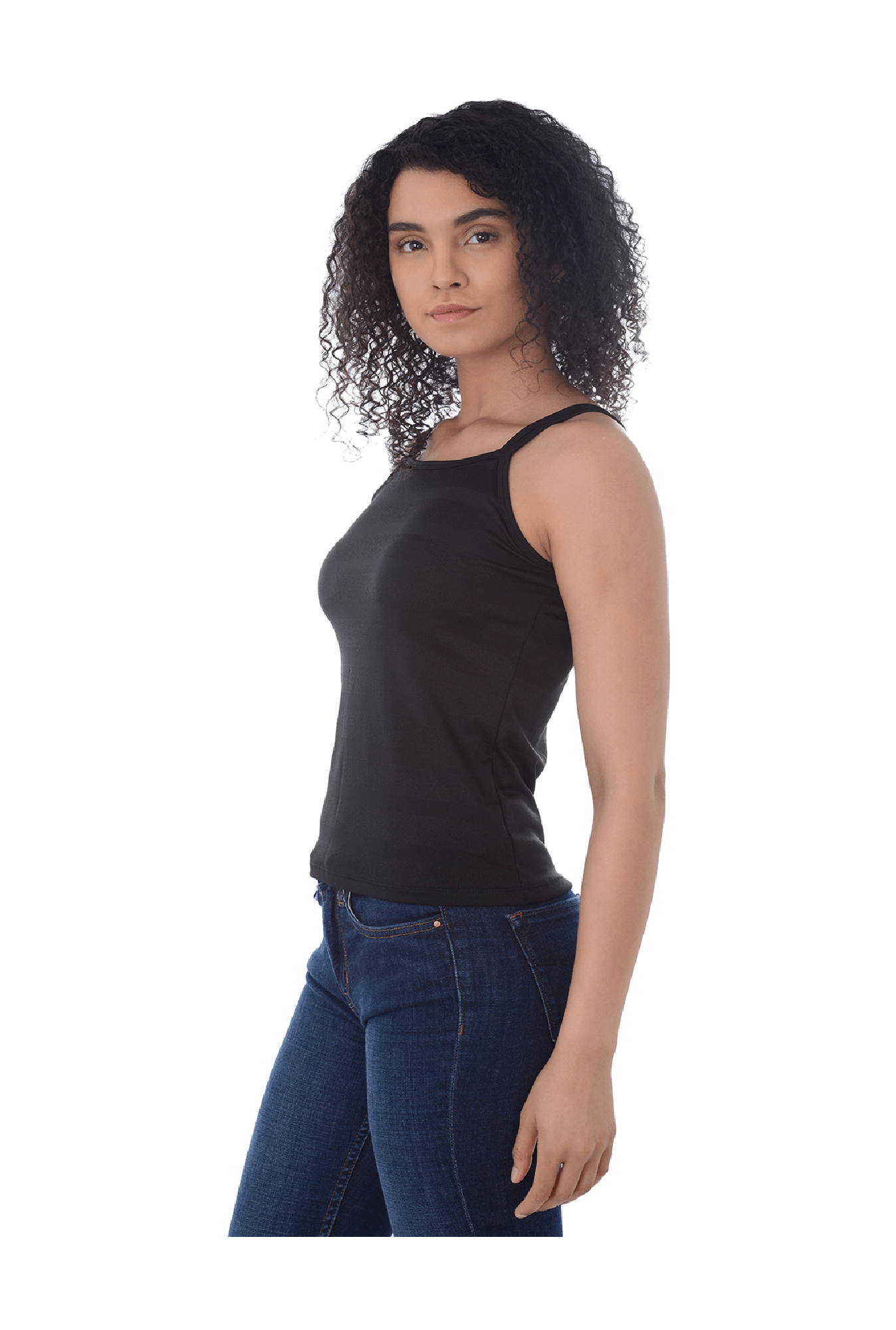 Da Intimo Black Non Wired Non Padded Camisole