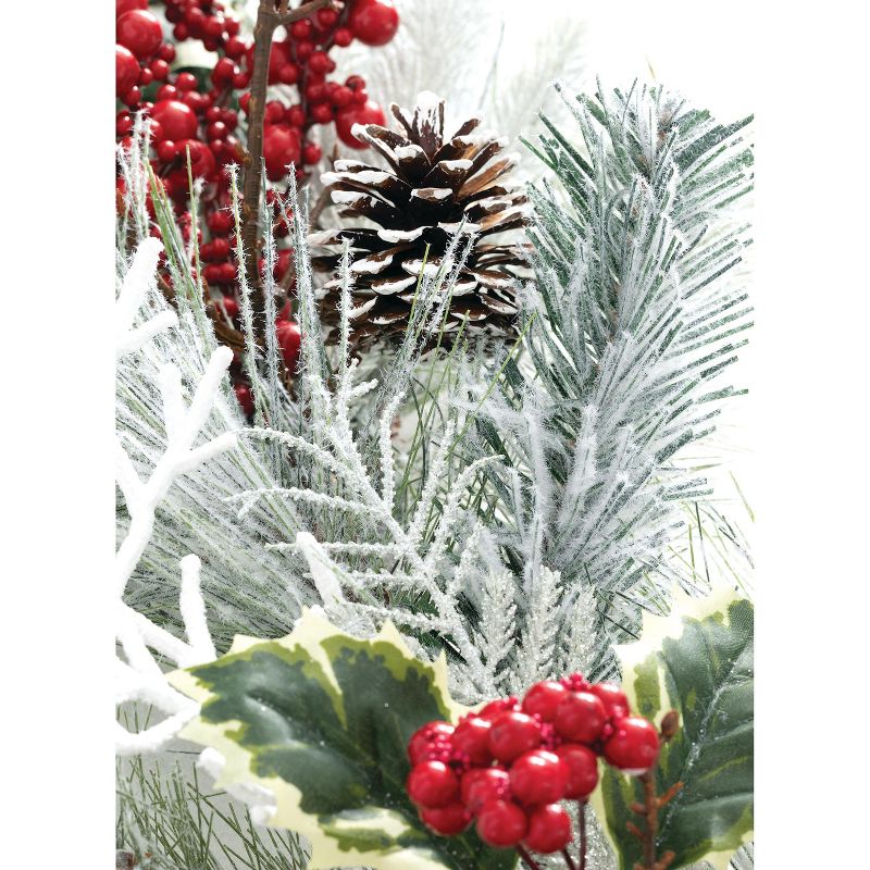 Sullivans 6' Berry & Pine Artificial Garland 72"L Green