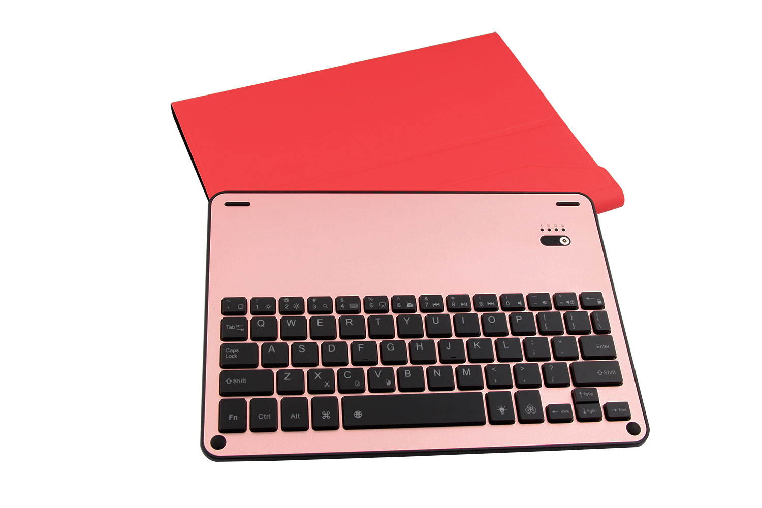 Ultra Thin Folio Cover with Removable 7 Color Backlit Wireless Bluetooth Keyboard for 2017 iPad iPad Pro 9.7 Air2