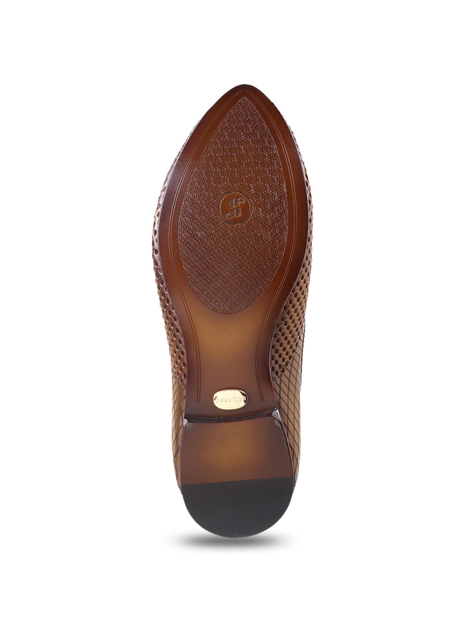 Fausto Men's Brown Ethnic Juttis
