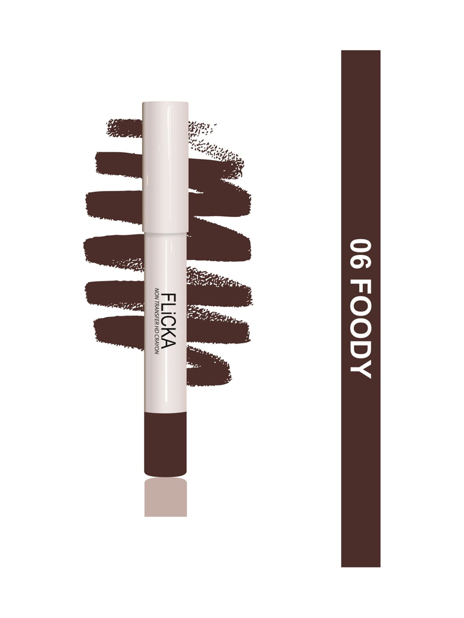 FLiCKA Lasting Lipsence HD Crayon 06 Foody - 10 gm