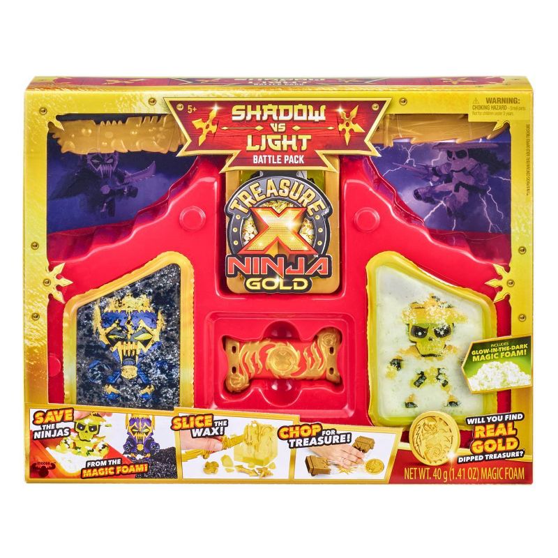 Treasure X Ninja Gold - Shadow vs. Light Battle Pack