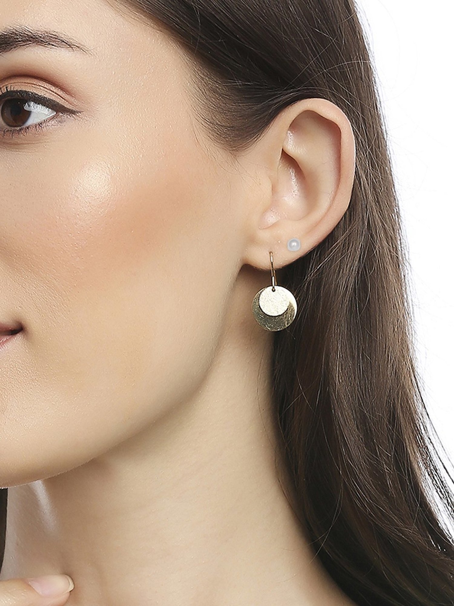 Lilly & Sparkle Set of 12 Studs and 4 Drop Earrings