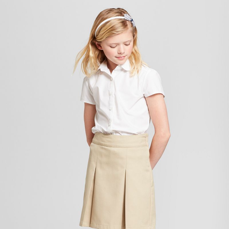 Dickies Girls' Performance Uniform Polo Shirt - Dark Navy S