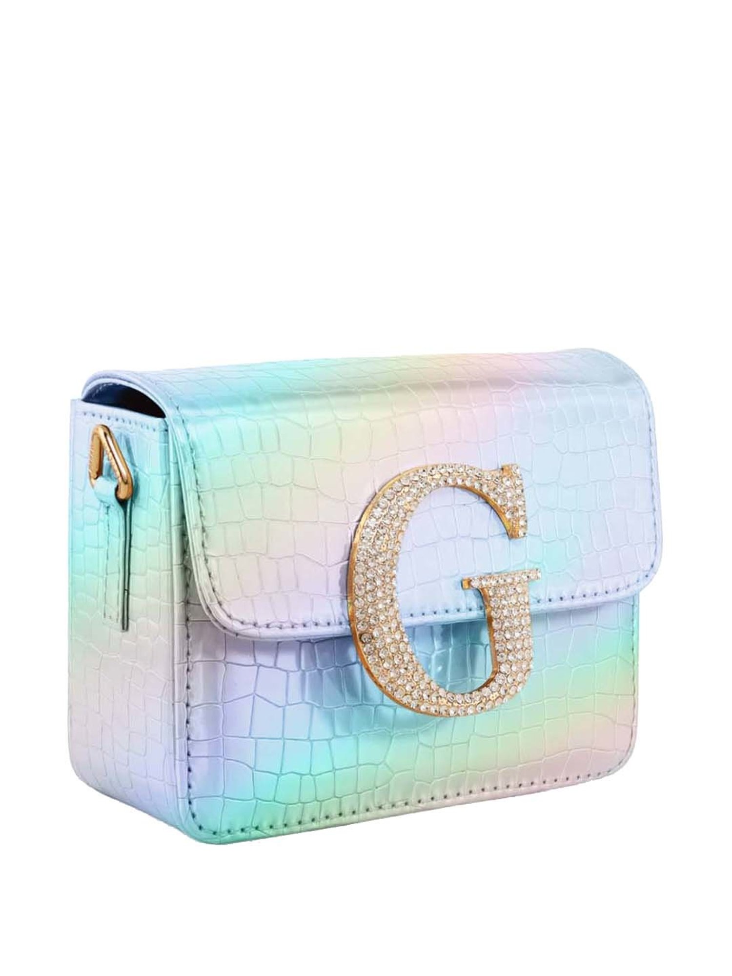 Esbeda Multicolor Textured Small Sling Handbag