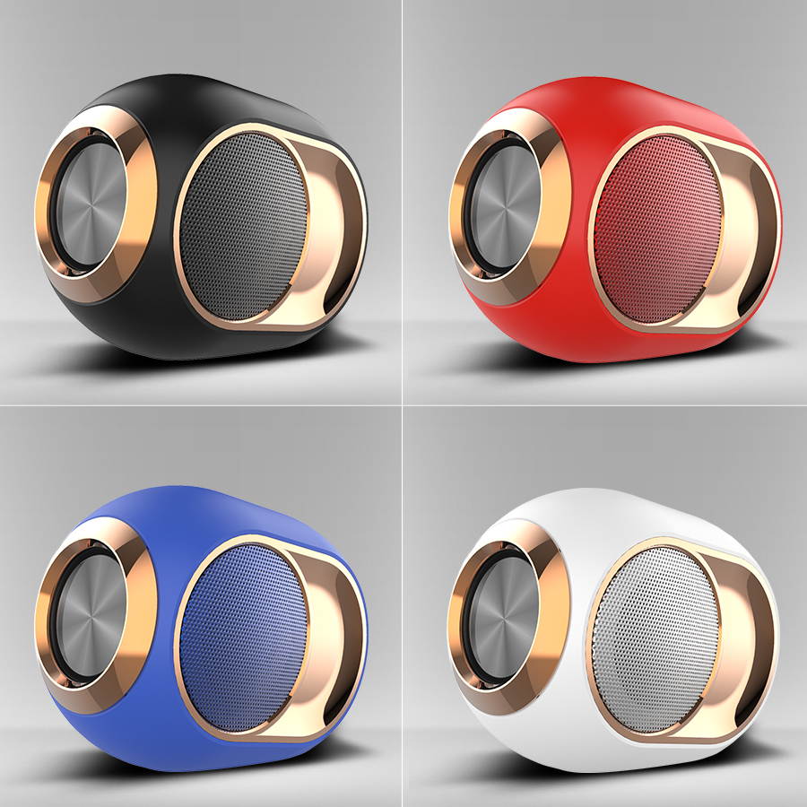 Portable Wireless Speaker Bluetooth Speaker TWS Stereo Speaker 3D Bass Speaker with Hands Free Call for for IOS Android