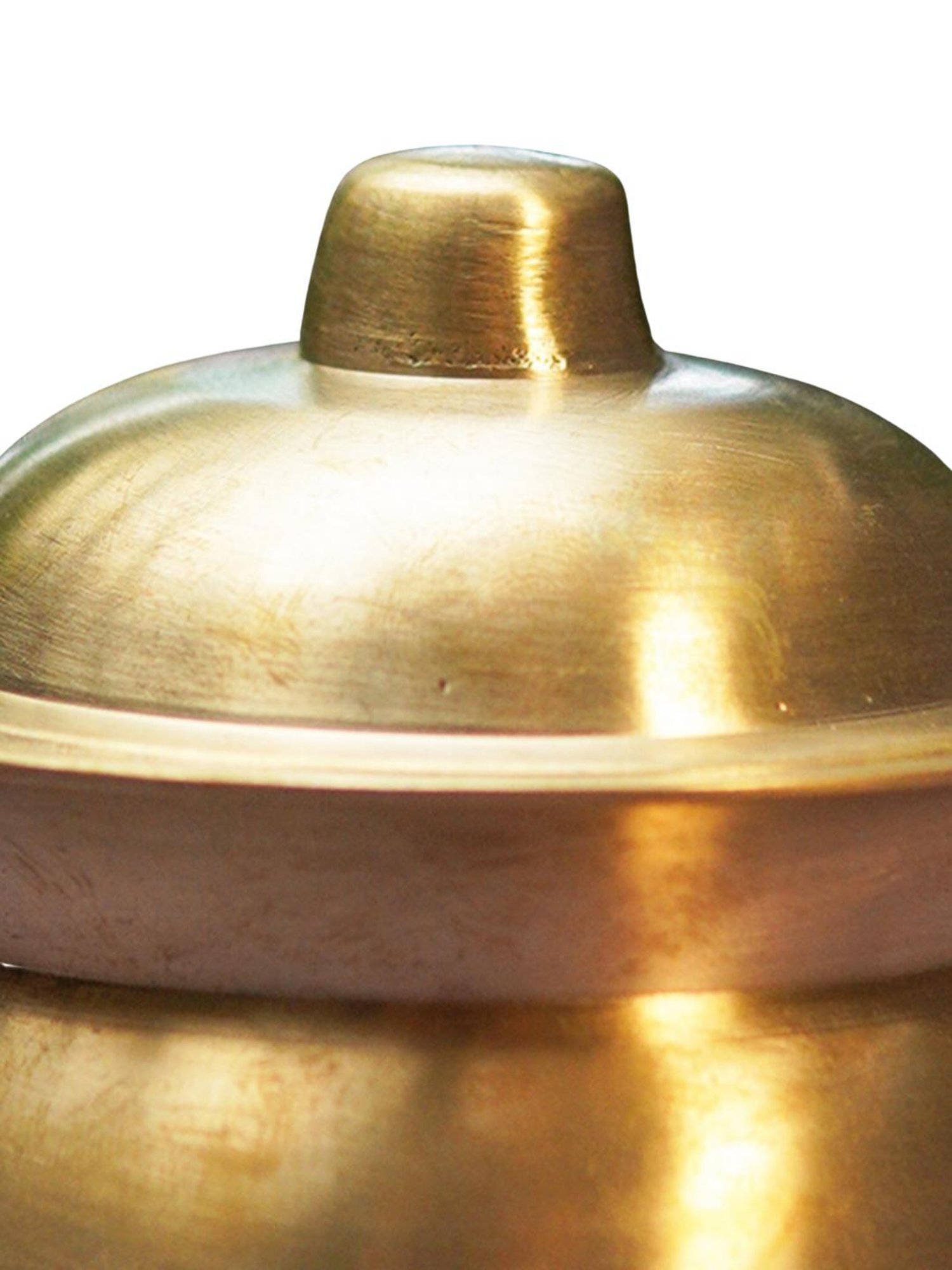 Ambi Handmade Artisanal Fine Finish Pure 100% Kansa Ghee Pot