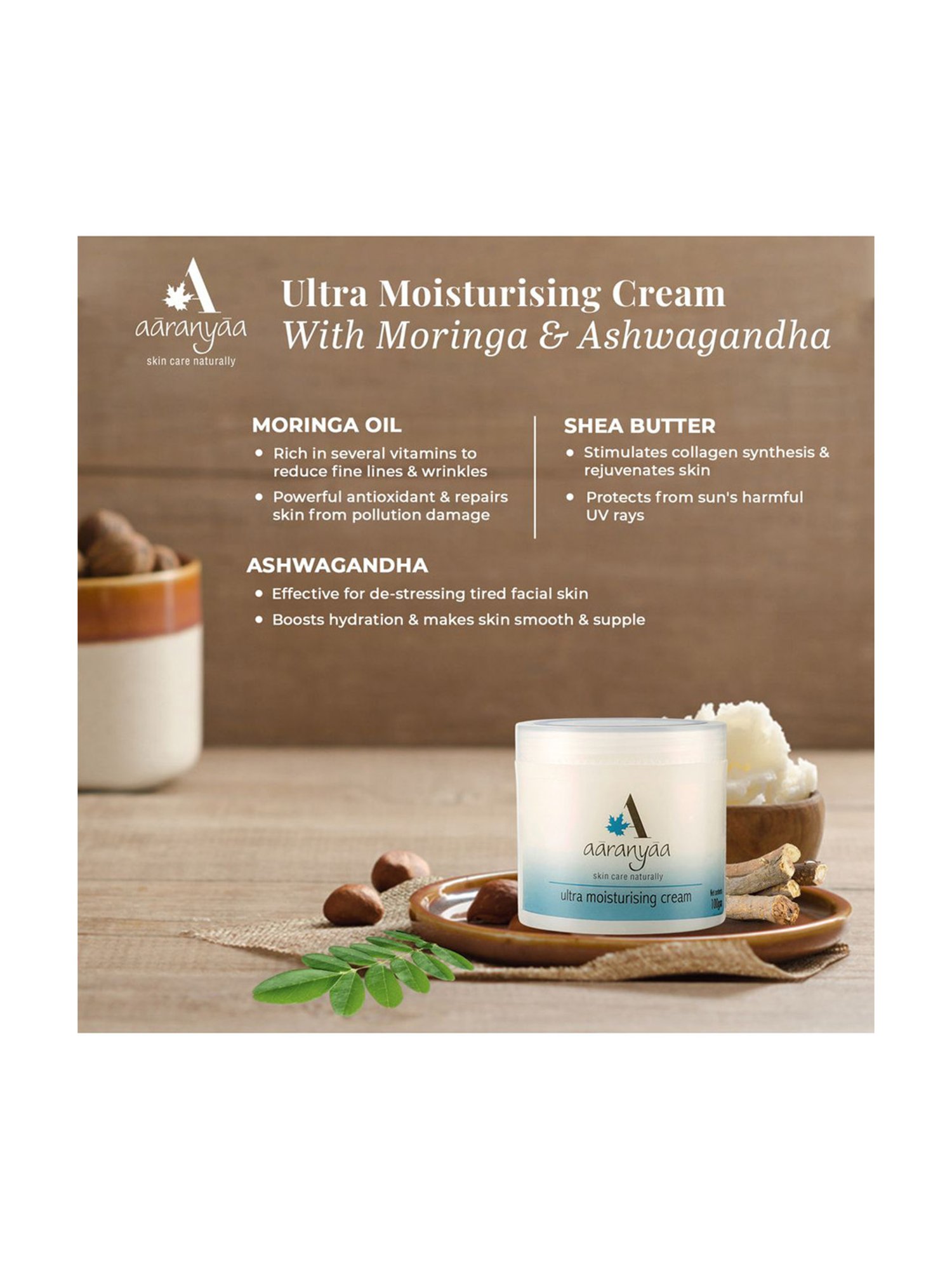 Aaranyaa Ultra Moisturizing Cream - 100 gm