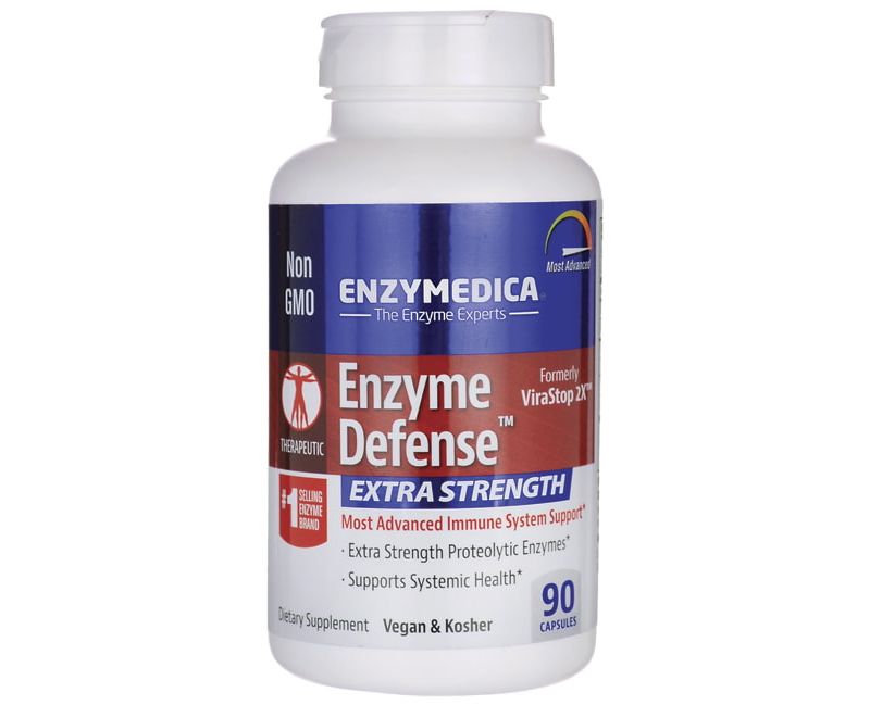Enzymedica Dietary Supplements Enzyme Defense Extra Strength Capsule 90ct.