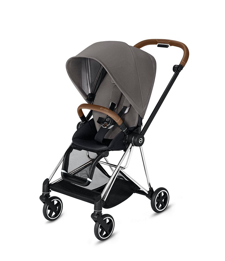 Cybex Chrome/Brown Mios 2 Compact Stroller