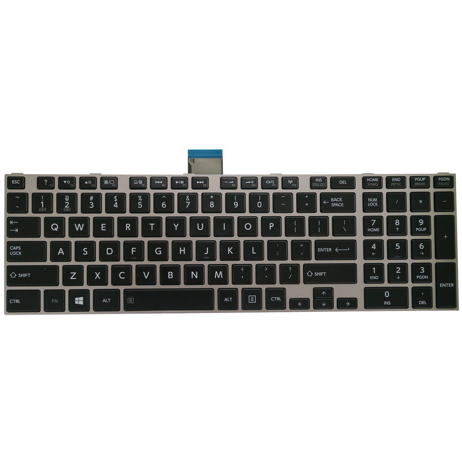 AUTENS Replacement US Keyboard for Toshiba Satellite P850 P850D P855 P855D P870 P870D P875 P875D Series/Qosmio X870 X875 Series Laptop