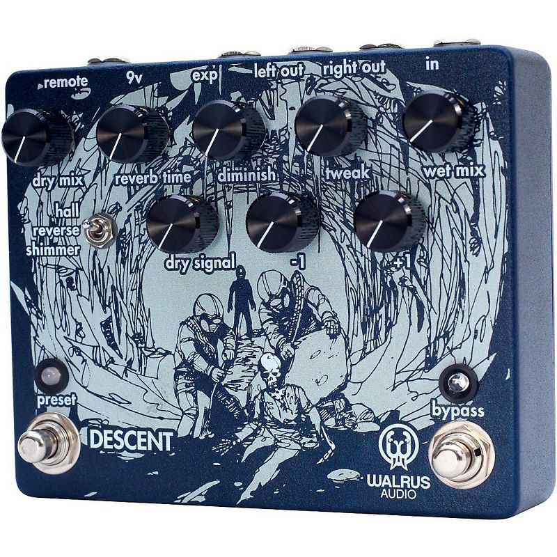 Walrus Audio Descent Reverb/Octave Machine