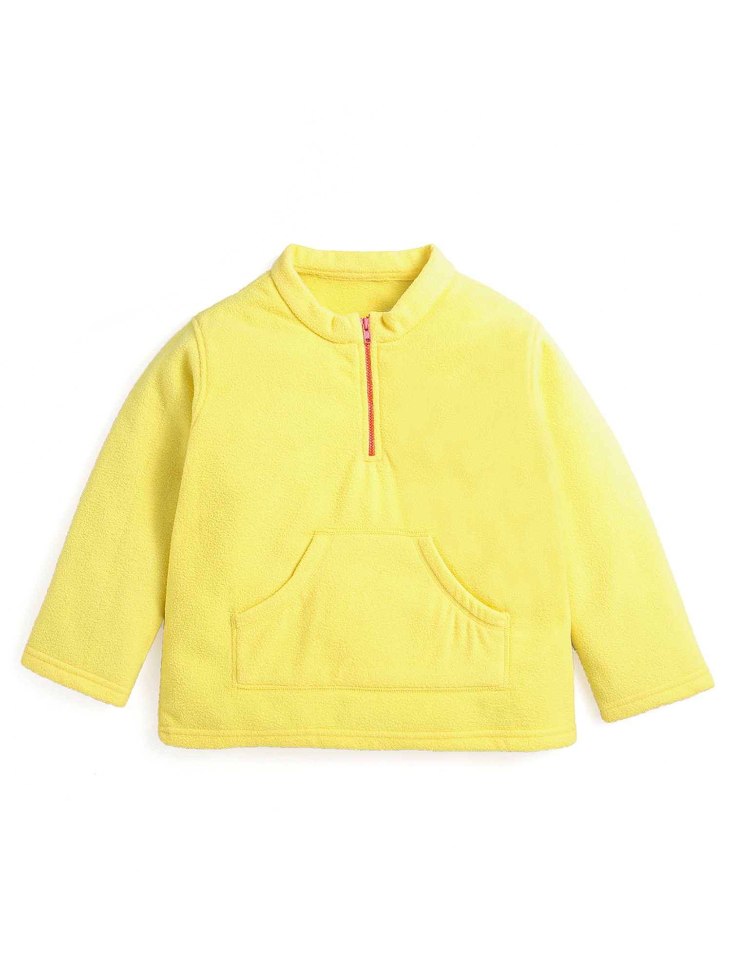 Nino Bambino Kids Yellow Solid Full Sleeves Sweatshirt