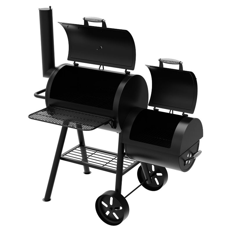 Dyna-Glo Wide Body Vertical Offset Charcoal Smoker Model DGO1890BDC-D
