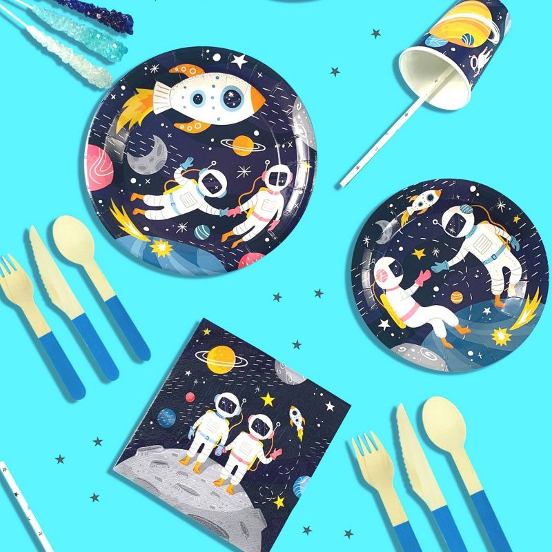 91pc Space Party Supplies Great Value Essential Kit