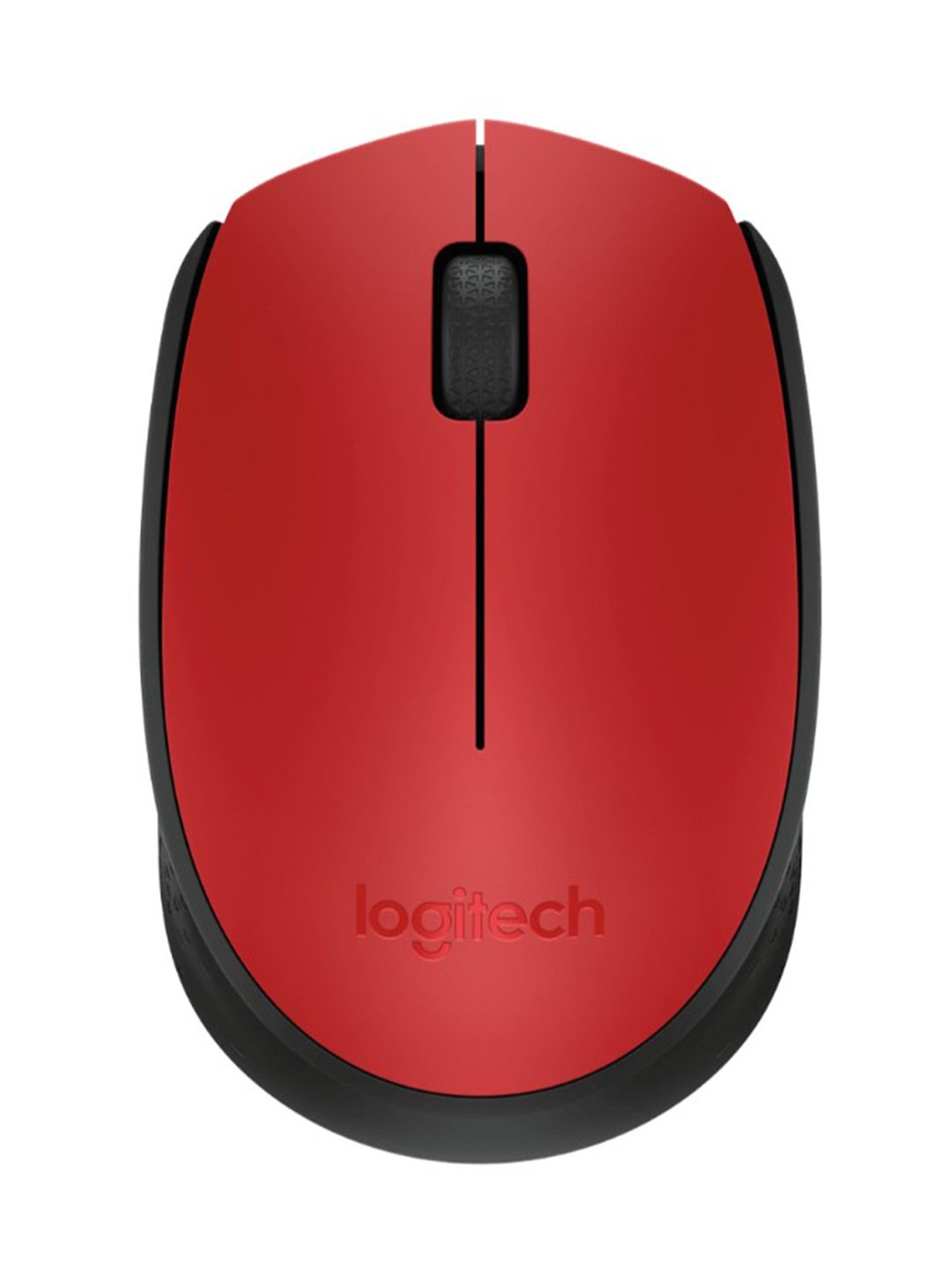 Logitech M171 Wireless Mouse with Smooth Control (Red)