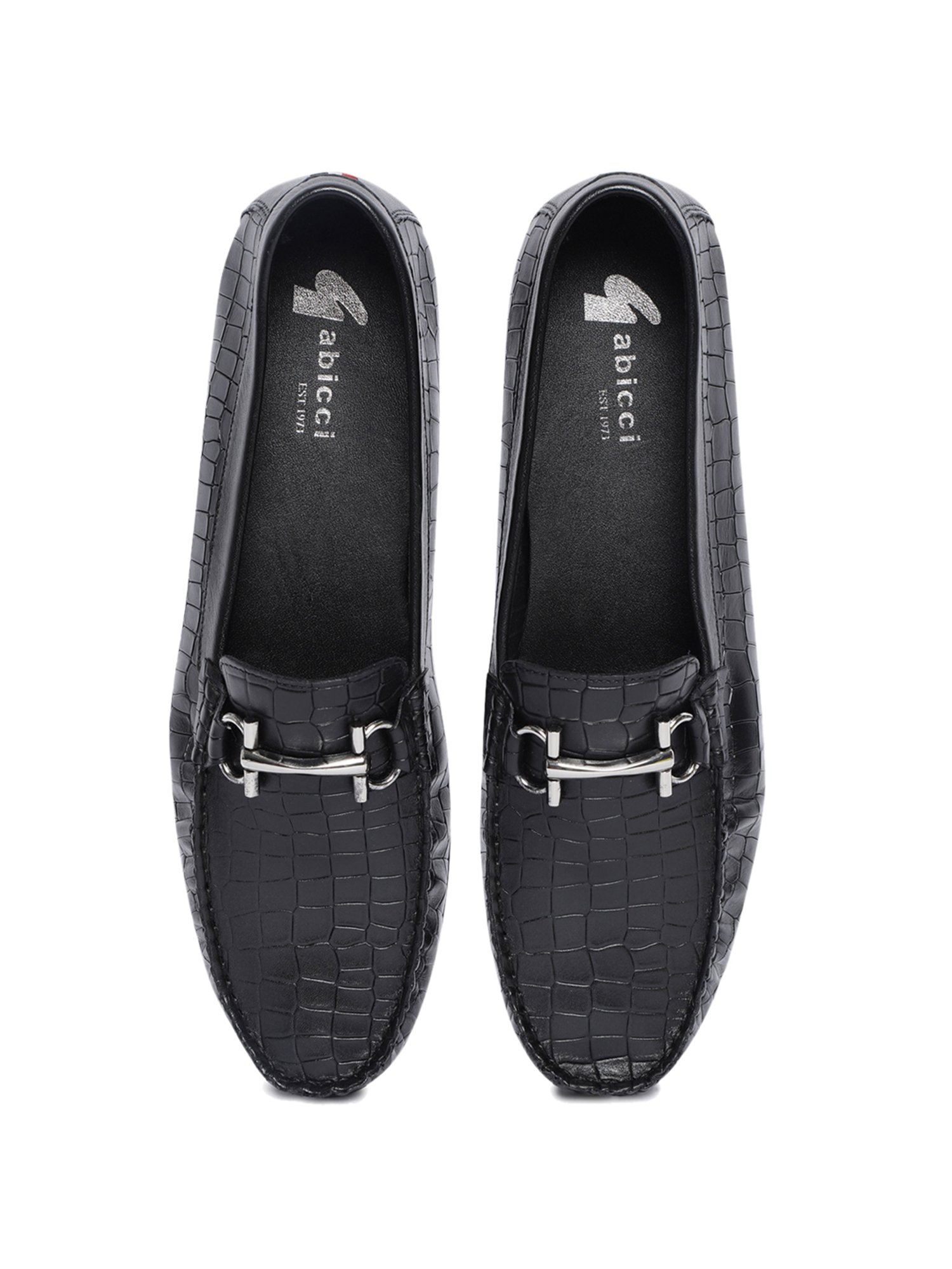Gabicci Men's Avanzo Core Black Casual Loafers