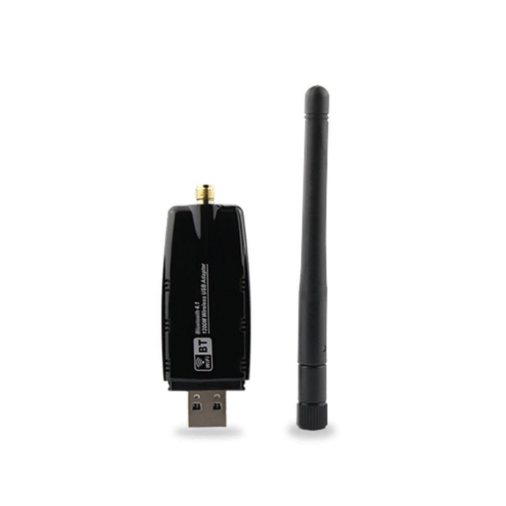 W97-2DB 1200Mbps WIFI 2.4G and 5.8G Intelligence Dual Band AC Wireless Network Card Adapter with BT 4.1