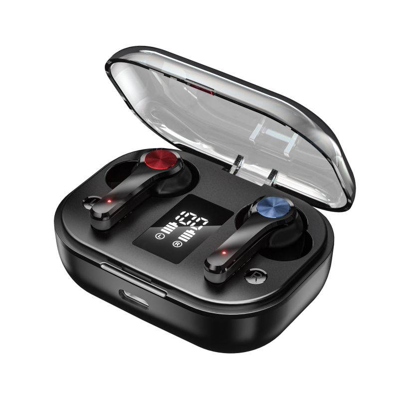 Wireless Earbuds, Nurbenn TWS Bluetooth 5.0 Headphones True Wireless Ear Buds IPX7 Waterproof Dual Built-in Mic Earphones with 4000mAh Charging Case for 120H Extended Playtime