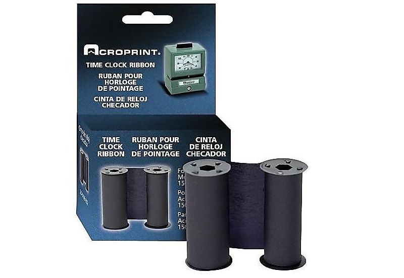 Acroprint 200106002 Print Time Recorder Ribbon Blue 