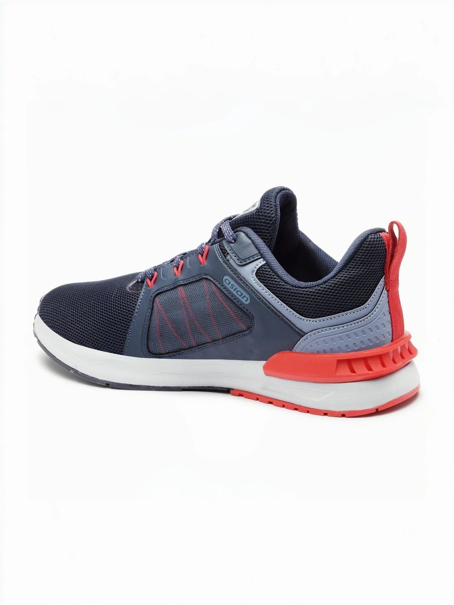 Asian Men's Navy Running Shoes