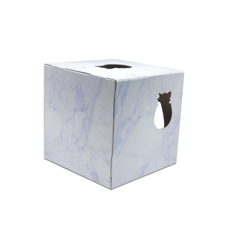 DoyenWorld Marble Funbox with Cat Scratcher Board