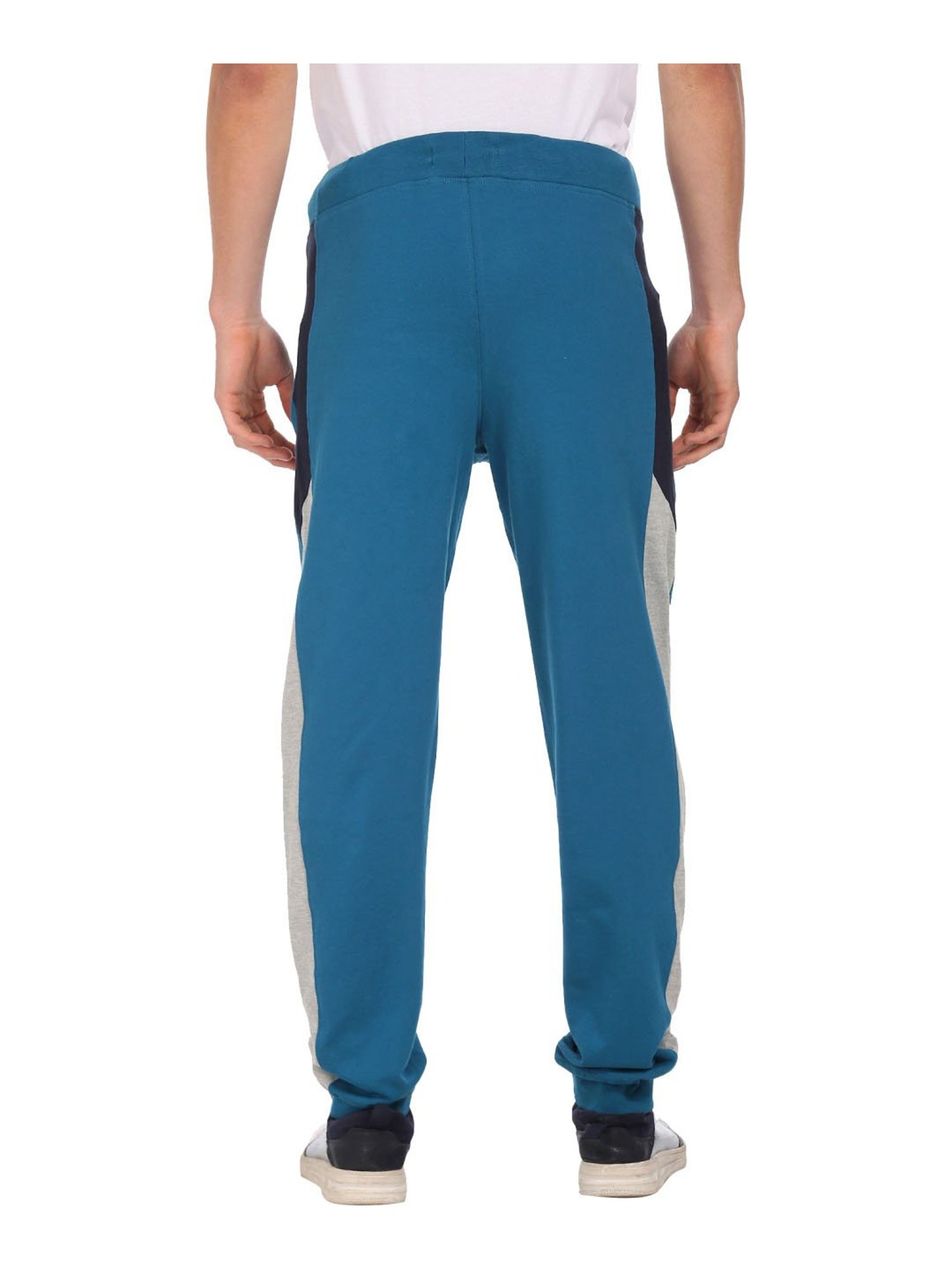 Aeropostale Blue Cotton Regular Fit Joggers