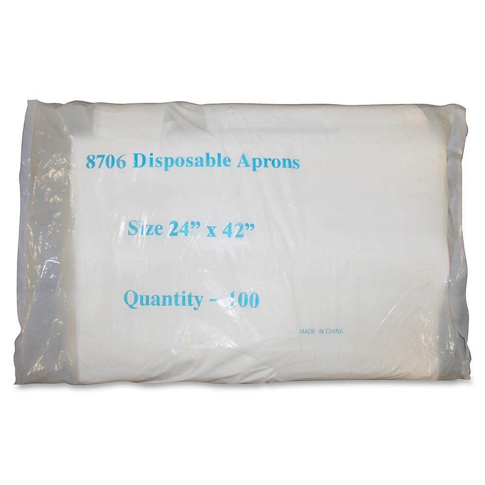 Impact Poly Apron 1mil 24"x42" 1000/CT WE 8706