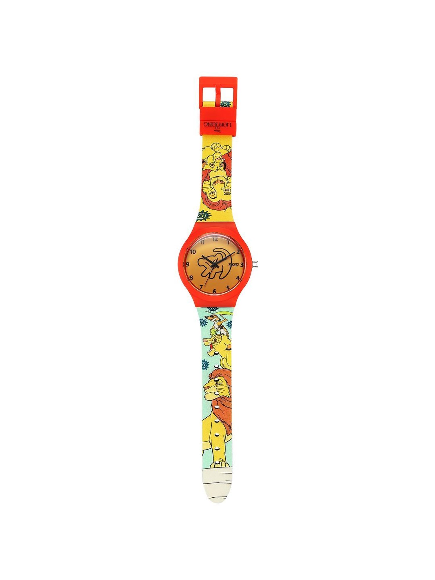 Zoop 16018PP04 Disney Kids Analog Watch with 3 Straps