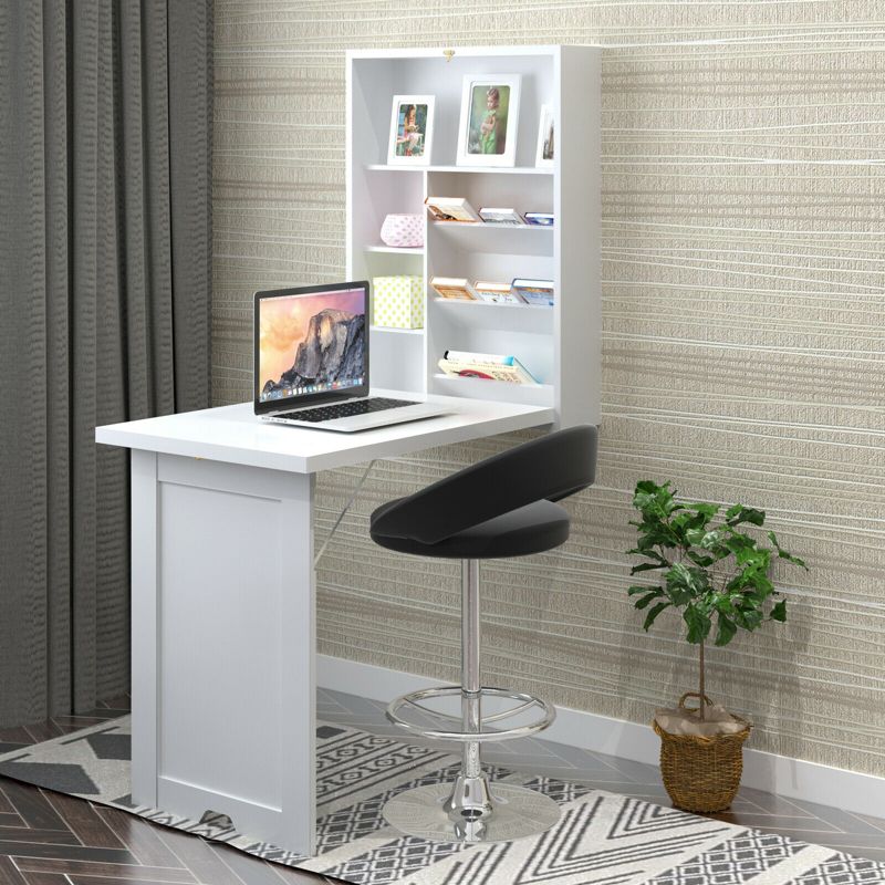 Oren Lacquer Desk White Safavieh - Safavieh