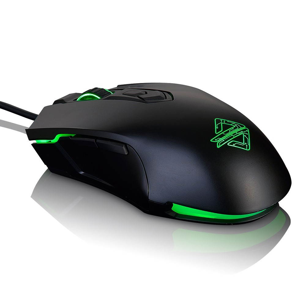 Ajazz AJ52 7 RGB Backlit Modes Wired Professional E-sport Gaming Mouse Adjustable DPI 750/1000/1250/1500/1750/2000/2500
