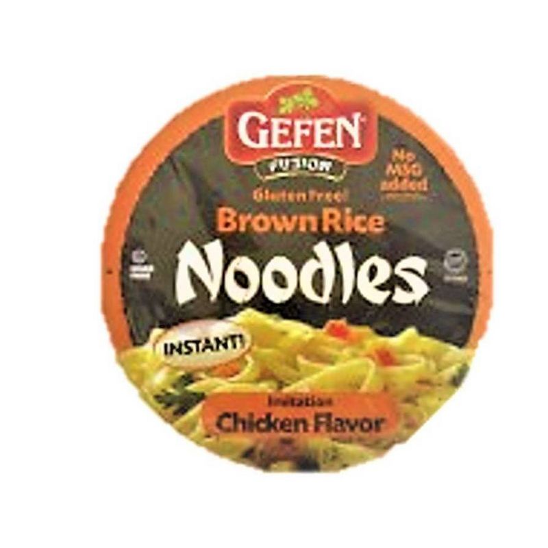 Gefen Gluten-Free Brown Rice Noodle Bowl Chicken Flavor 2.25oz